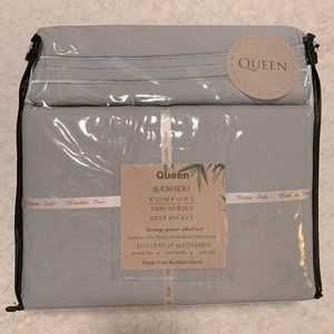 Queen Bamboo Sheets NWT